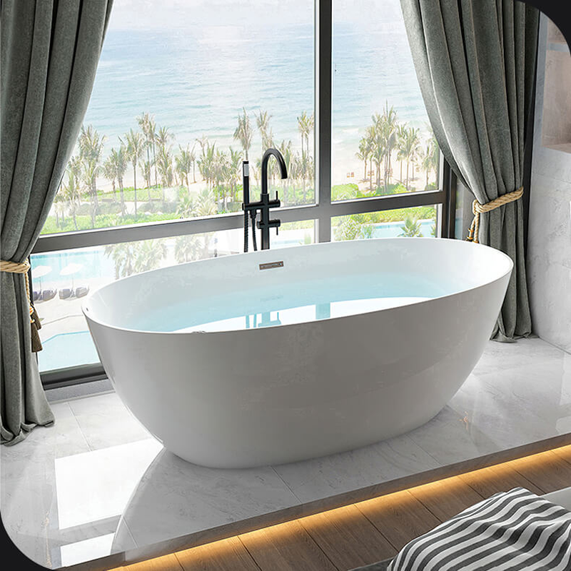 Bồn tắm nằm Oval