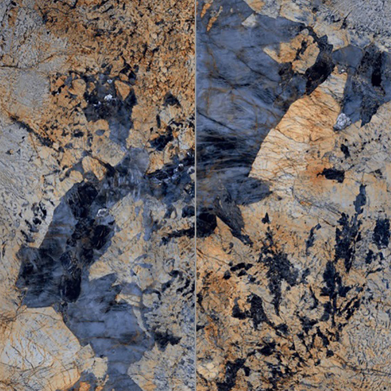 Gạch ốp lát 60x120 vân đá xanh vàng