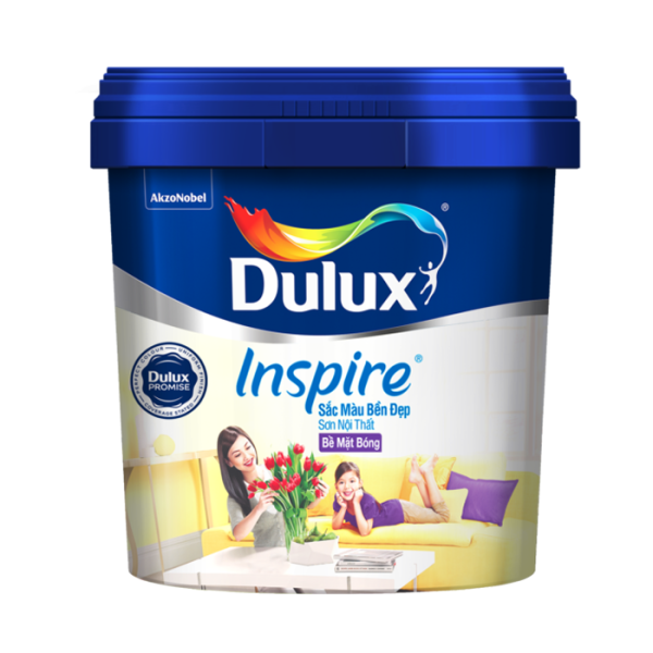 Sơn nội thất Dulux Inspire bề mặt bóng